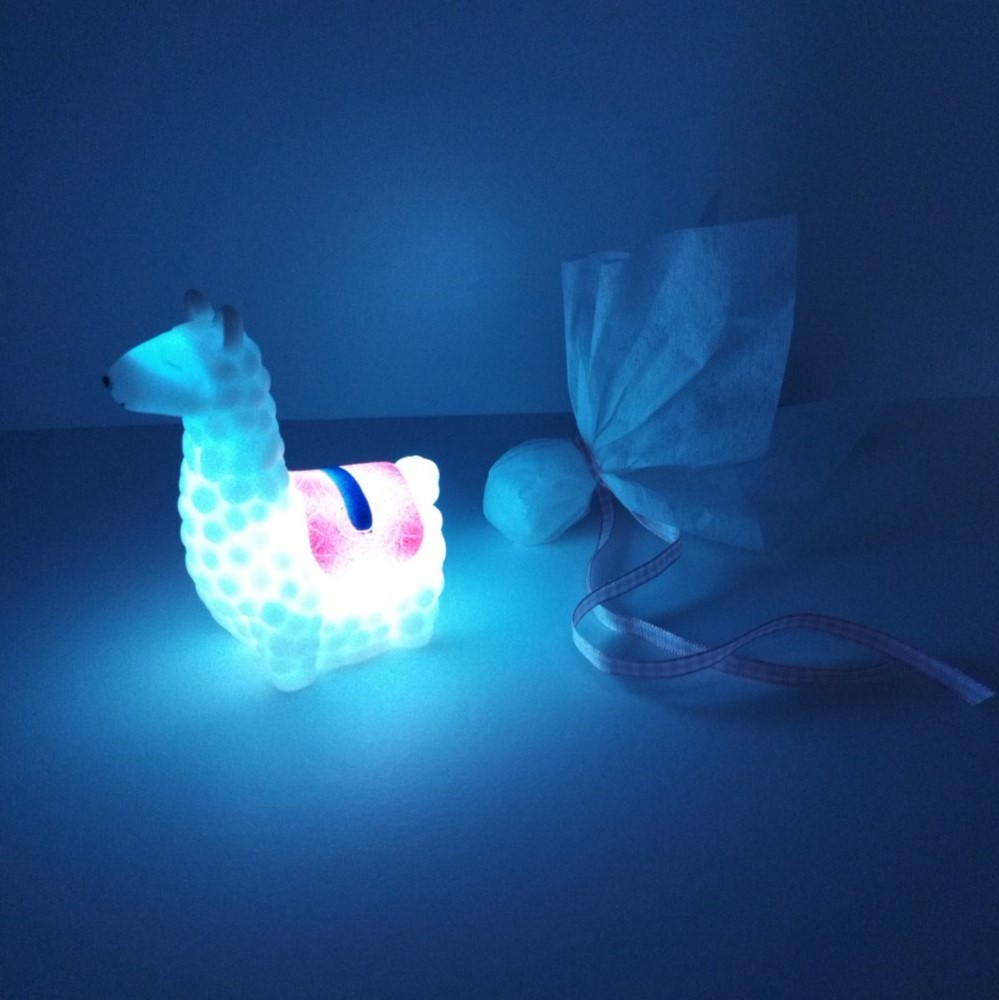 Favor decorative lama  with LED - 4