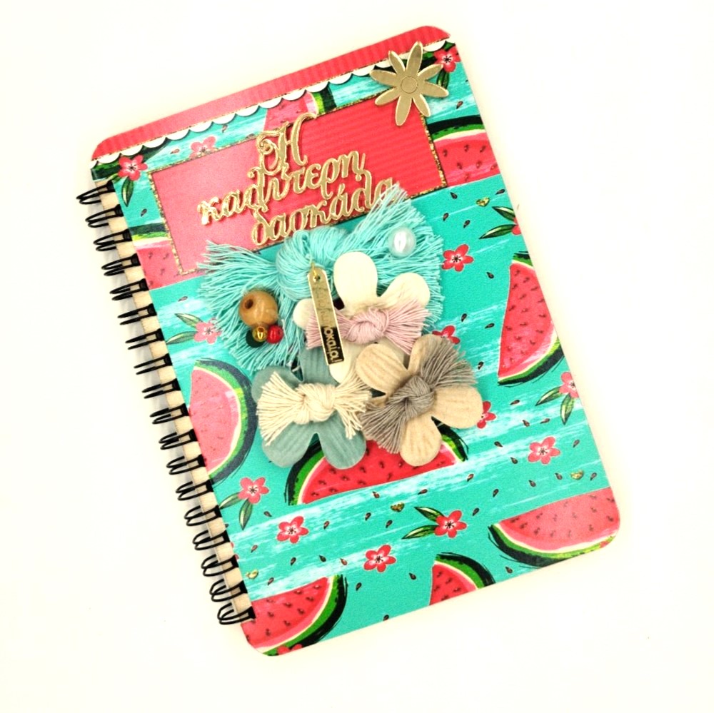 Handmade wooden notebook for teacher - 2