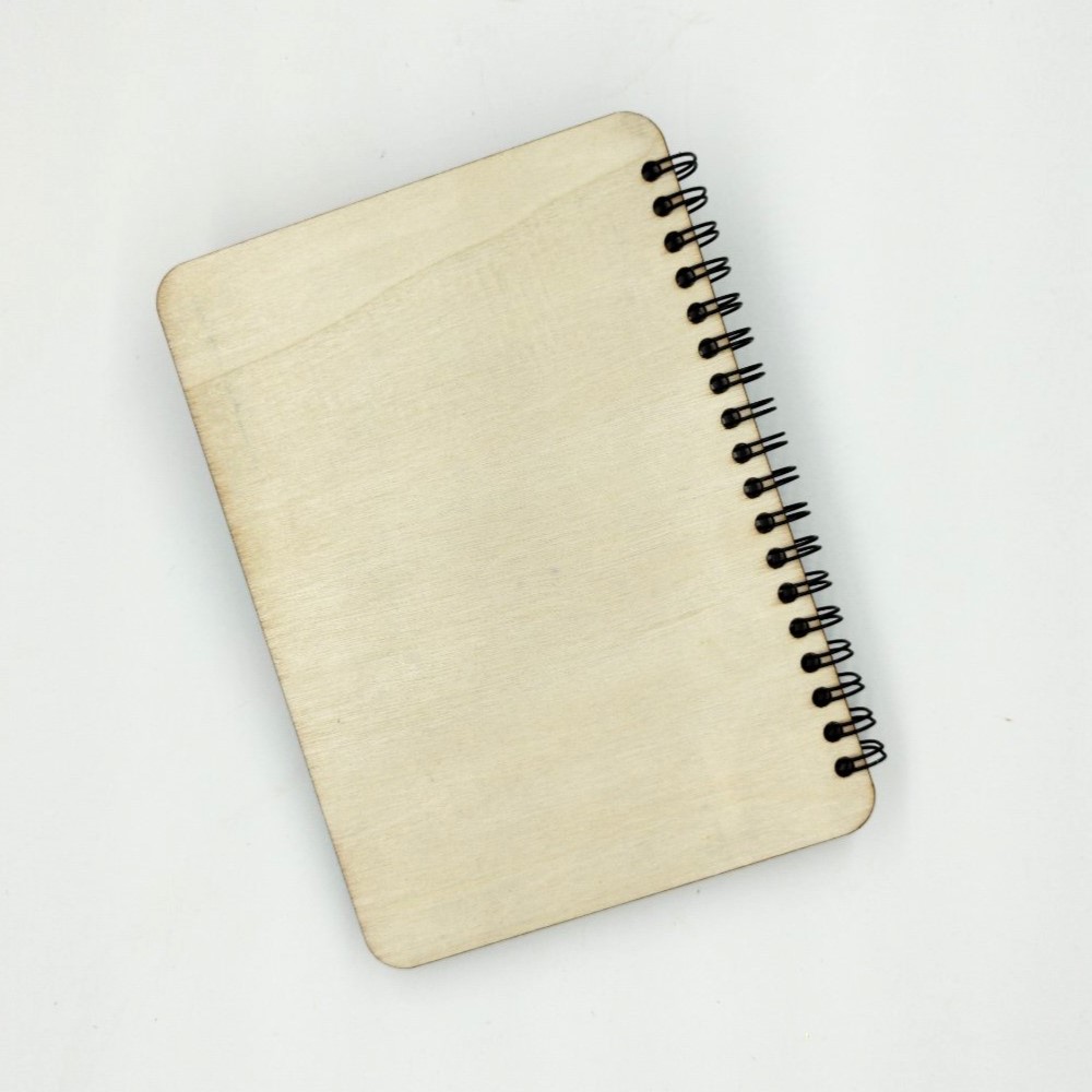 Handmade wooden notebook for teacher - 4