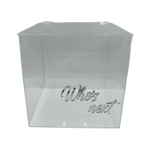 Transparent acrylic box for bouquet - 1