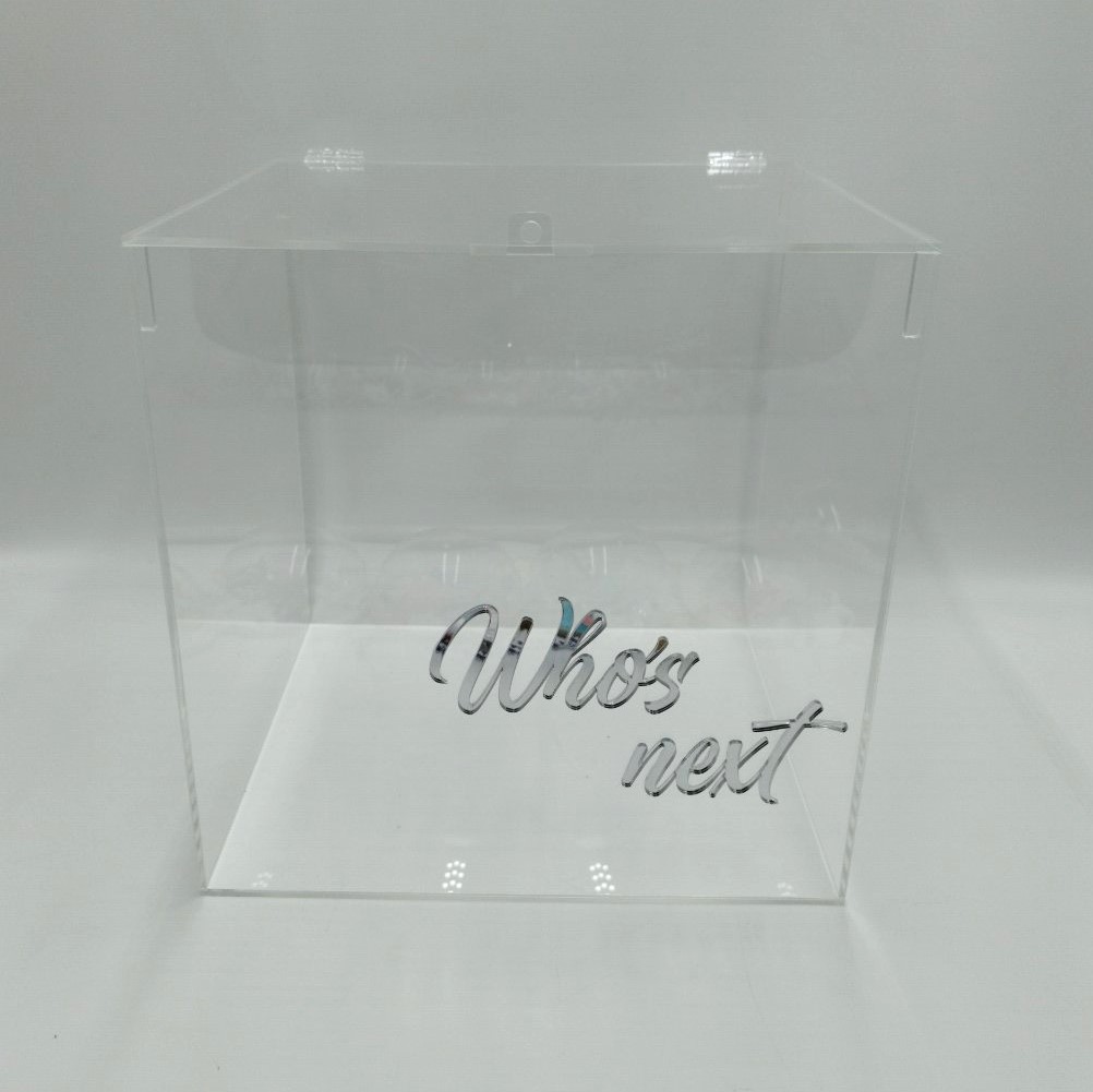 Transparent acrylic box for bouquet - 2