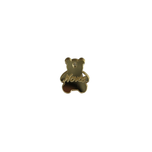 Favor Element for Bear with Engraving in Gold Plexiglass  - Godfather