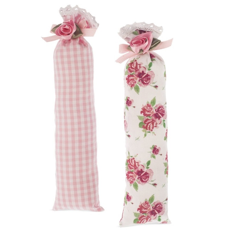 Rose-scented christening favor pouches (12pcs) - 2