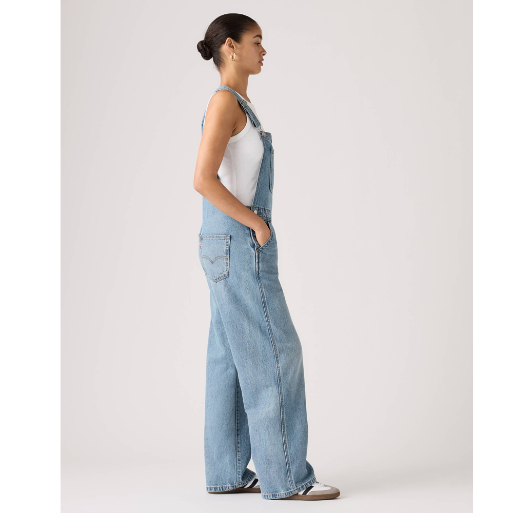 LEVI'S Baggy Overalls Γυναικεία Τζιν Ολόσωμη Σαλοπέτα - 3
