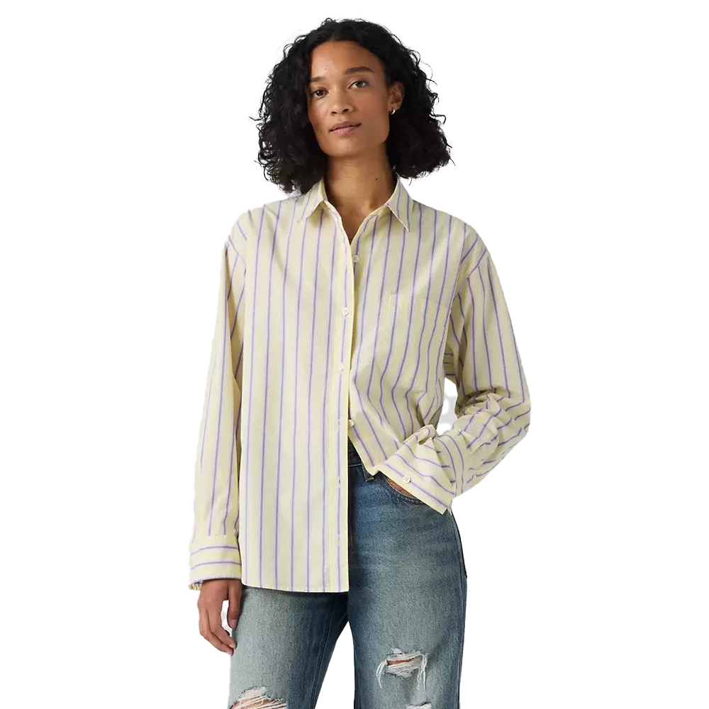 LEVI'S Harlie Boyfriend Shirt Γυναικείο Πουκάμισο - Κίτρινο