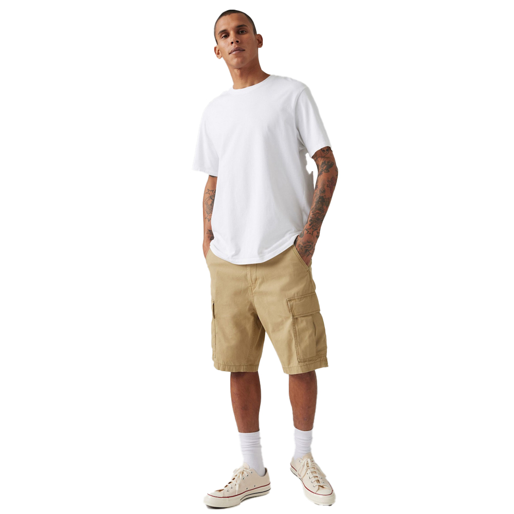 LEVI'S Carrier Cargo Shorts Ανδρική Τζιν Βερμούδα - Μπεζ