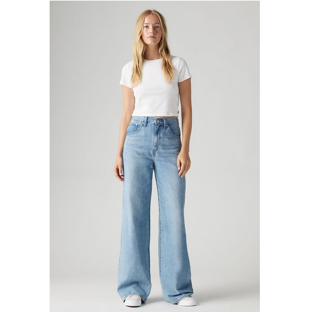 LEVI'S Cinch Baggy Jeans Γυναικείο Τζιν Παντελόνι - 4