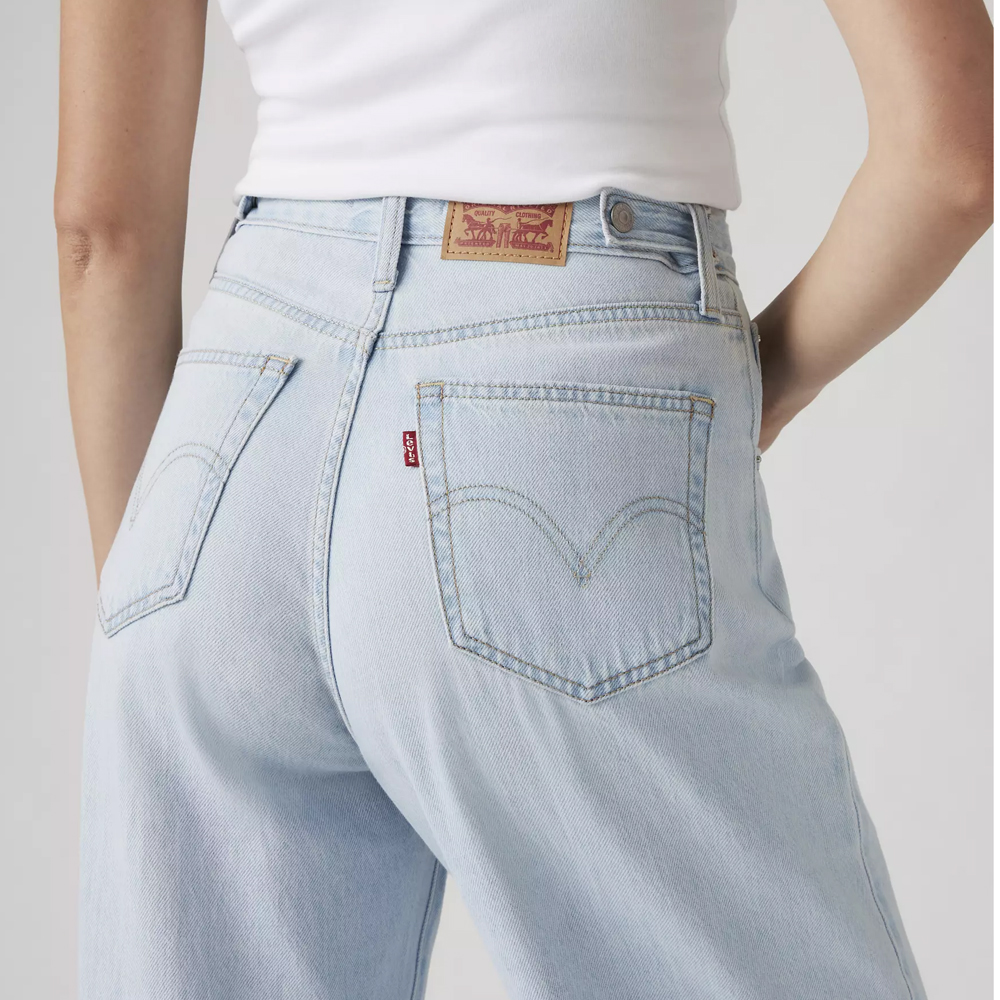 LEVI'S Cinch Baggy Women's Jeans Γυναικείο Τζιν Παντελόνι - 4