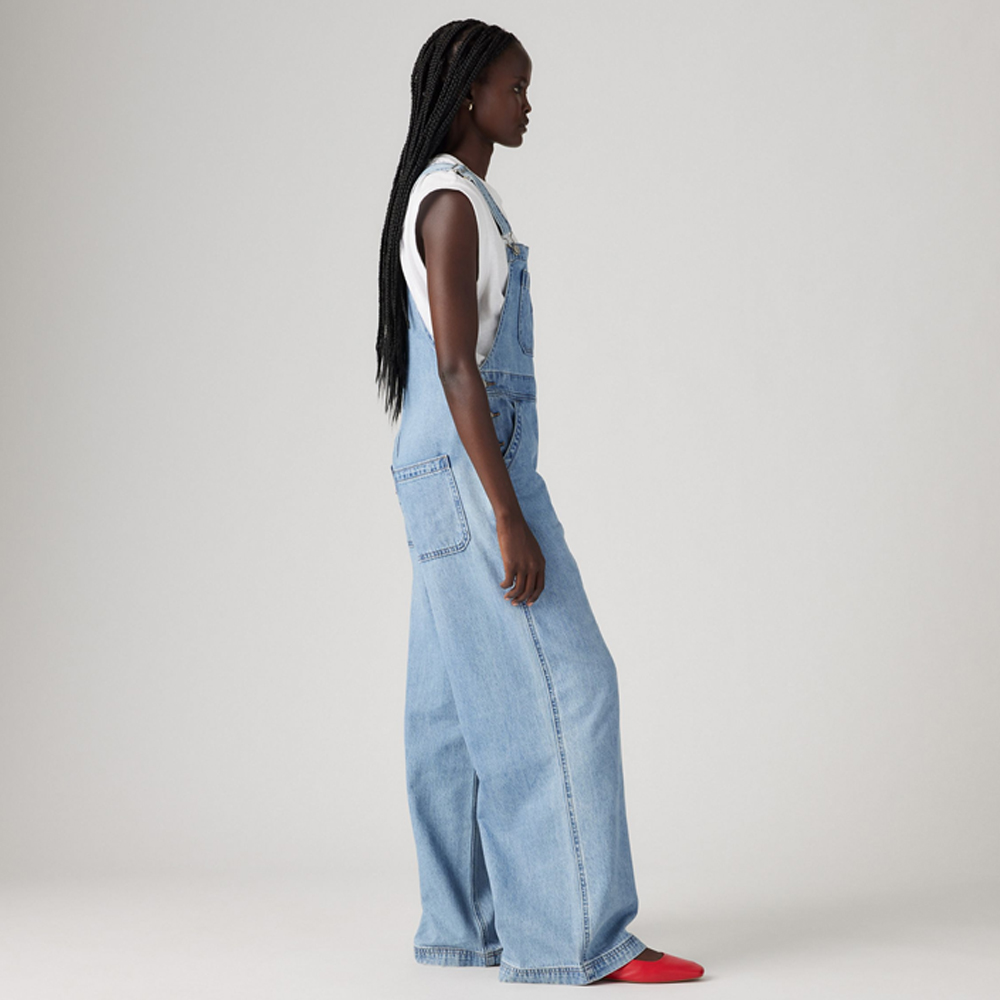 LEVI'S Xl Overalls Γυναικεία Σαλοπέτα Τζιν  - 2