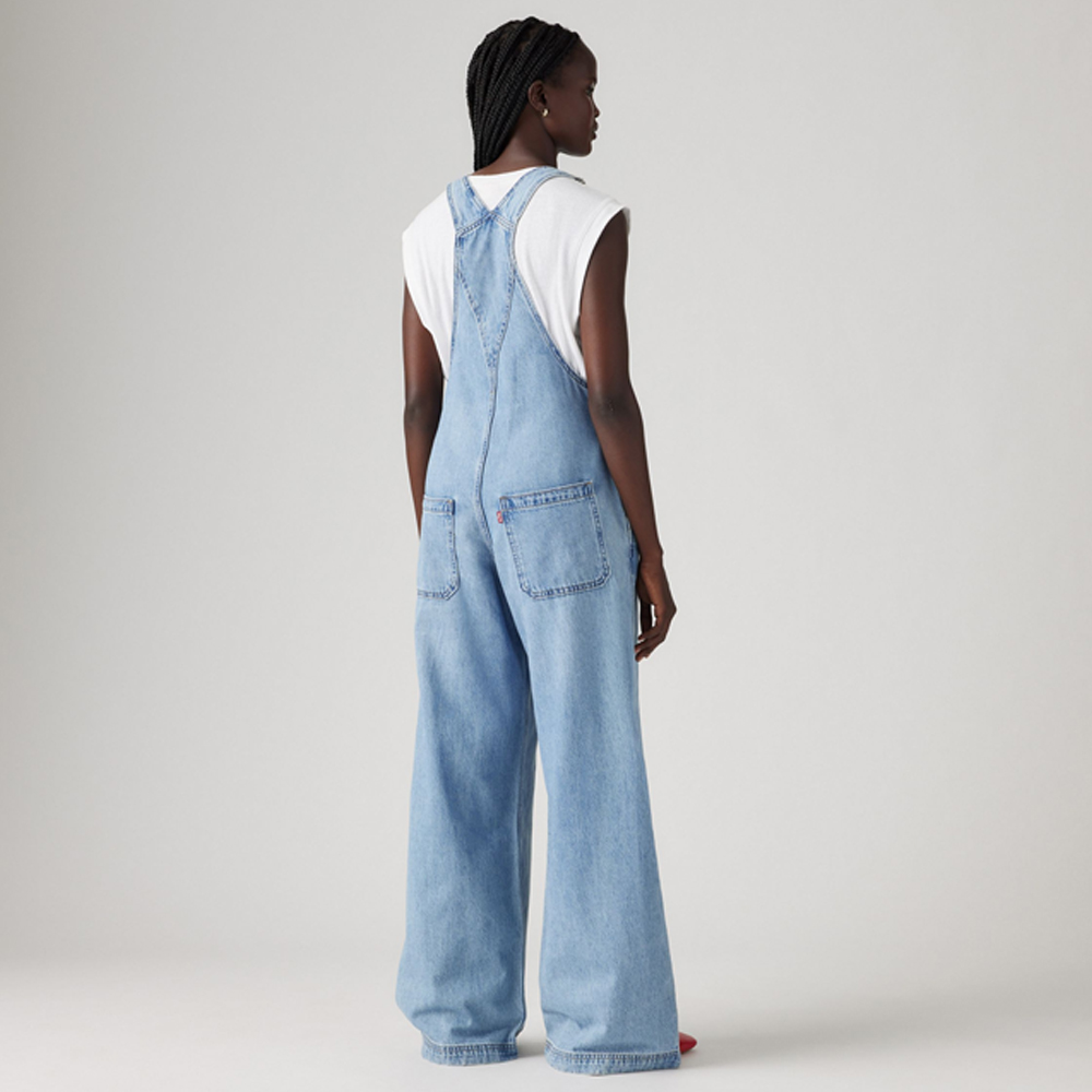 LEVI'S Xl Overalls Γυναικεία Σαλοπέτα Τζιν  - 3