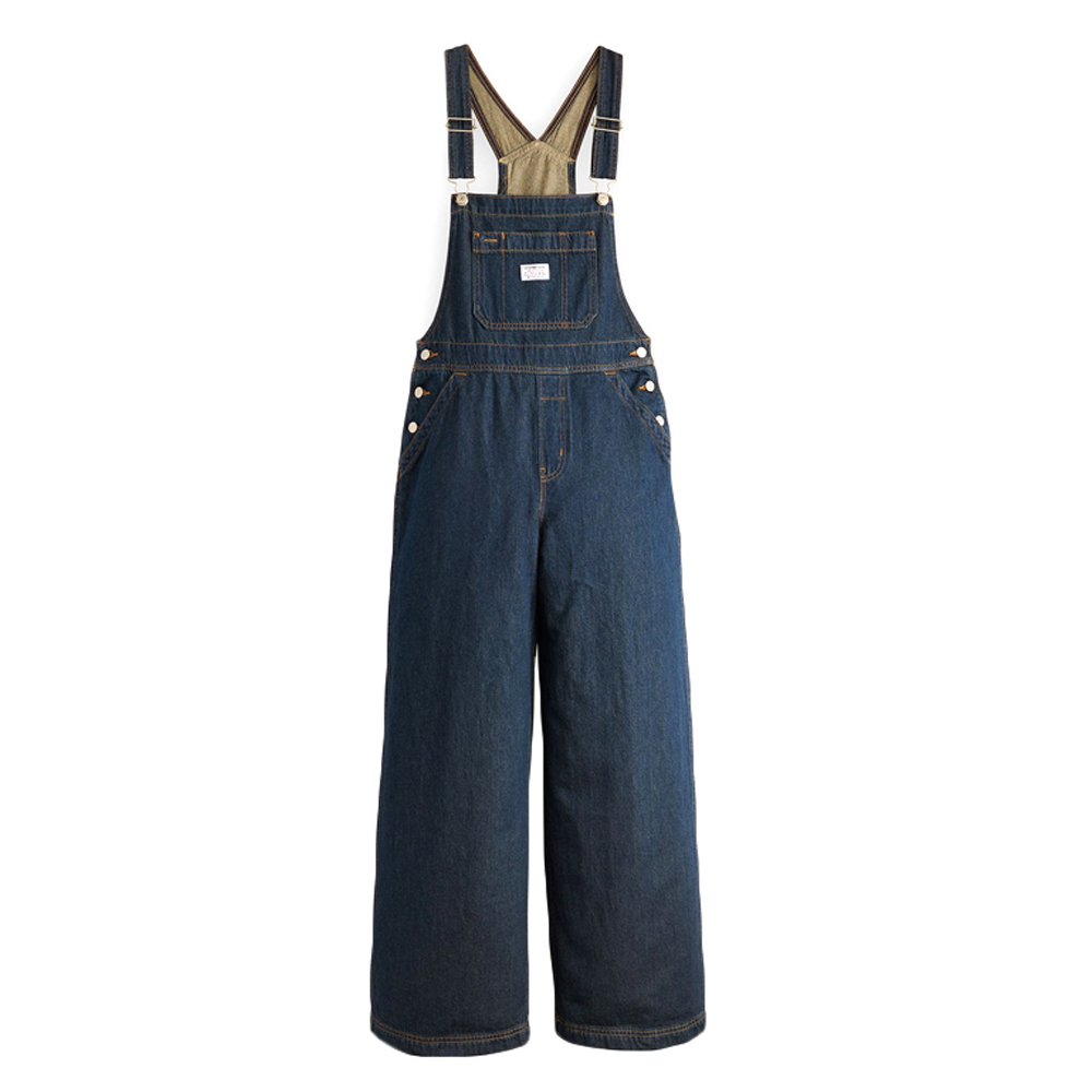 LEVI'S XL Overall Γυναικεία Τζιν Σαλοπέτα - Μπλε