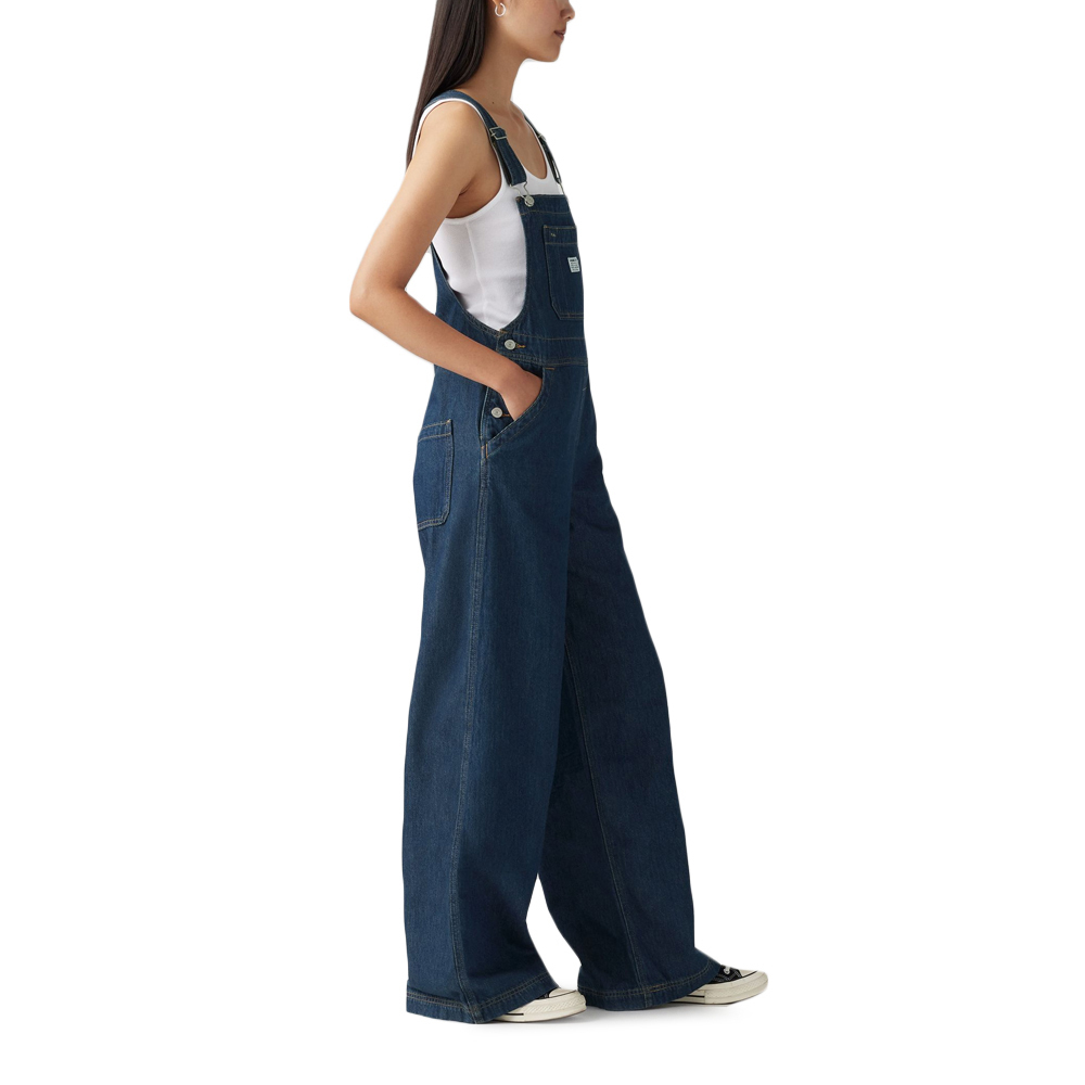 LEVI'S XL Overall Γυναικεία Τζιν Σαλοπέτα - 4