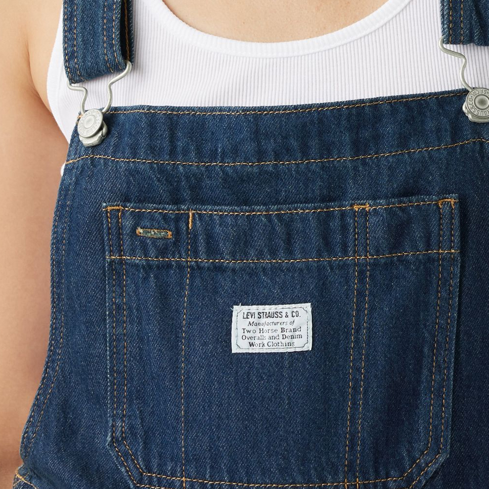 LEVI'S XL Overall Γυναικεία Τζιν Σαλοπέτα - 5