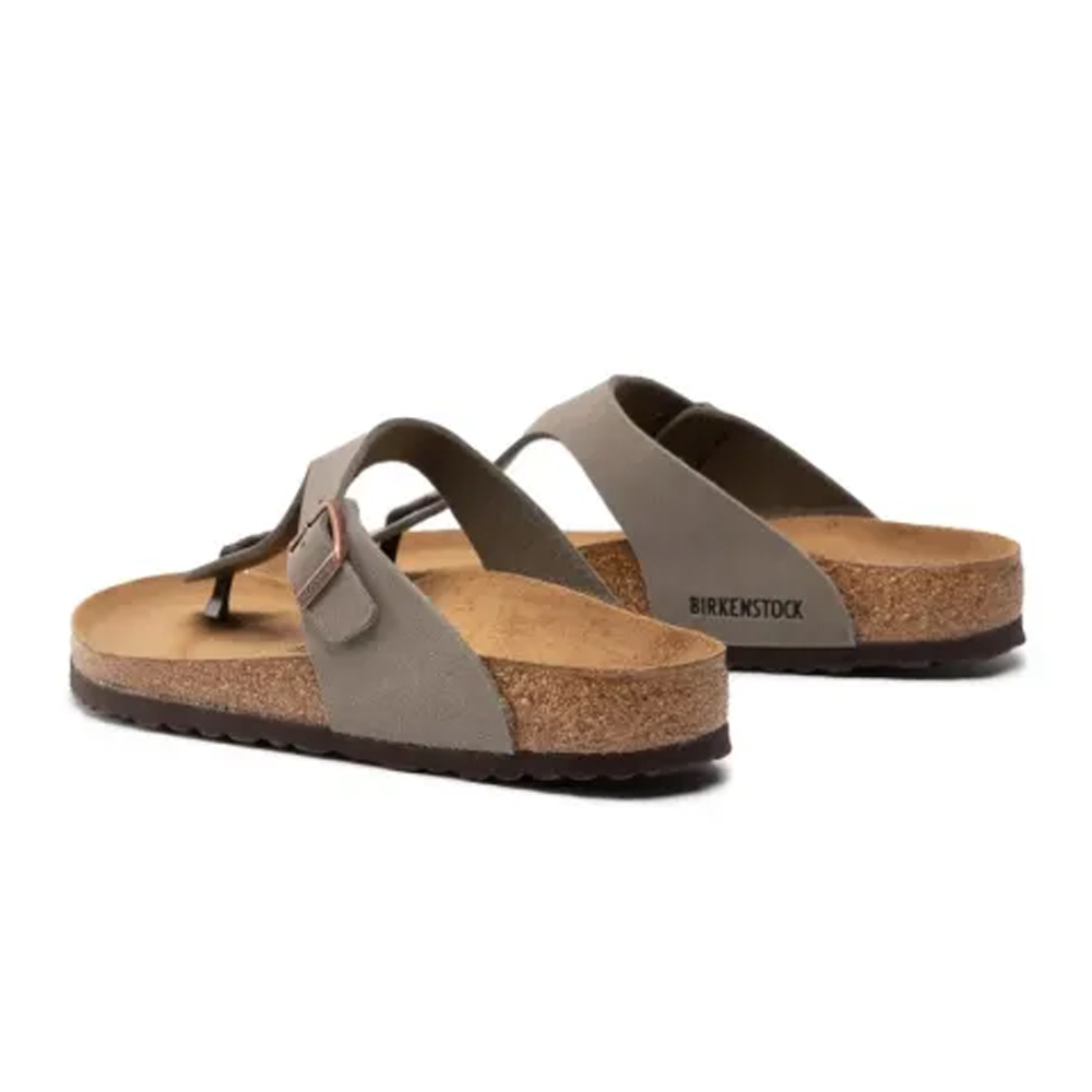 BIRKENSTOCK Synthetics Gizeh Bfbc Stone Regular Fit Core Essentials Classics Γυναικεία Ανατομικά Σανδάλια - 4