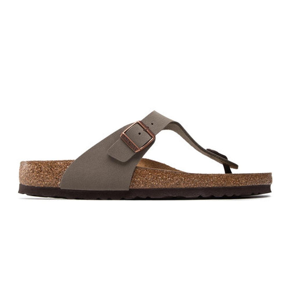 BIRKENSTOCK Synthetics Gizeh Bfbc Stone Regular Fit Core Essentials Classics Γυναικεία Ανατομικά Σανδάλια - 5