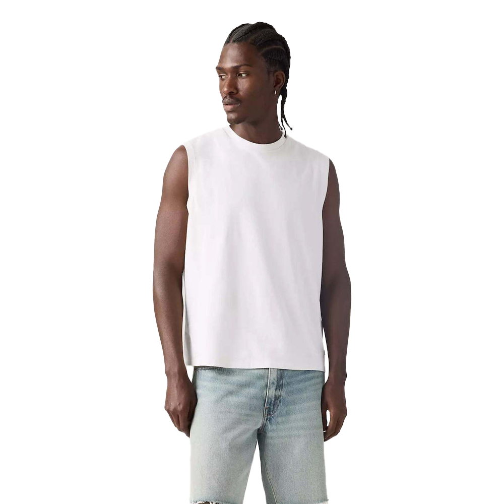 LEVI'S Muscle Tank Ανδρικό Αμάνικο T-Shirt - Λευκό
