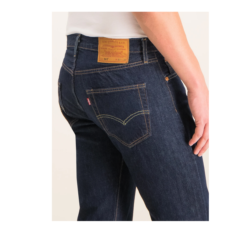 LEVI'S 501 Original Fit Jeans Ανδρικό Παντελόνι Jean - 4