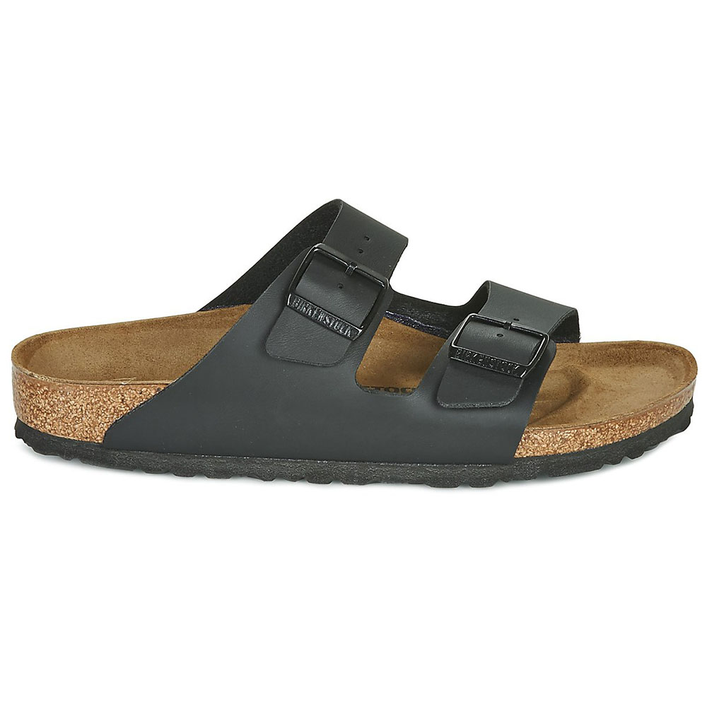 BIRKENSTOCK Classic Arizona Birko-Flor Black Sandals Narrow Fit Unisex Ανατομικά Σανδάλια Μαύρο - 5