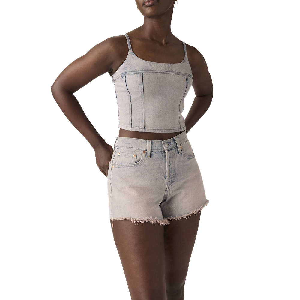 LEVI'S 501® Curve Shorts Γυναικείο Σορτσάκι Τζιν - Ροζ