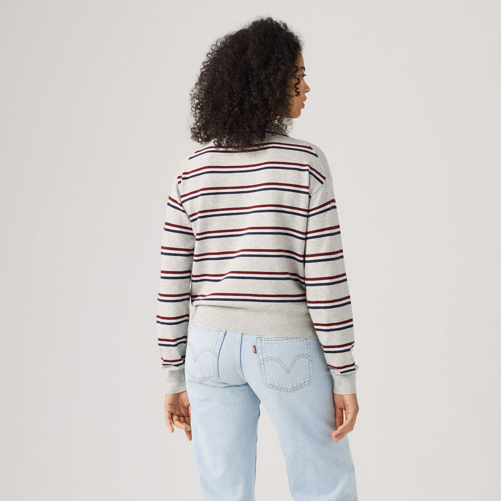 LEVI'S Supersoft Long Sleeve Polo Γυναικείο Πουλόβερ Πόλο - 2