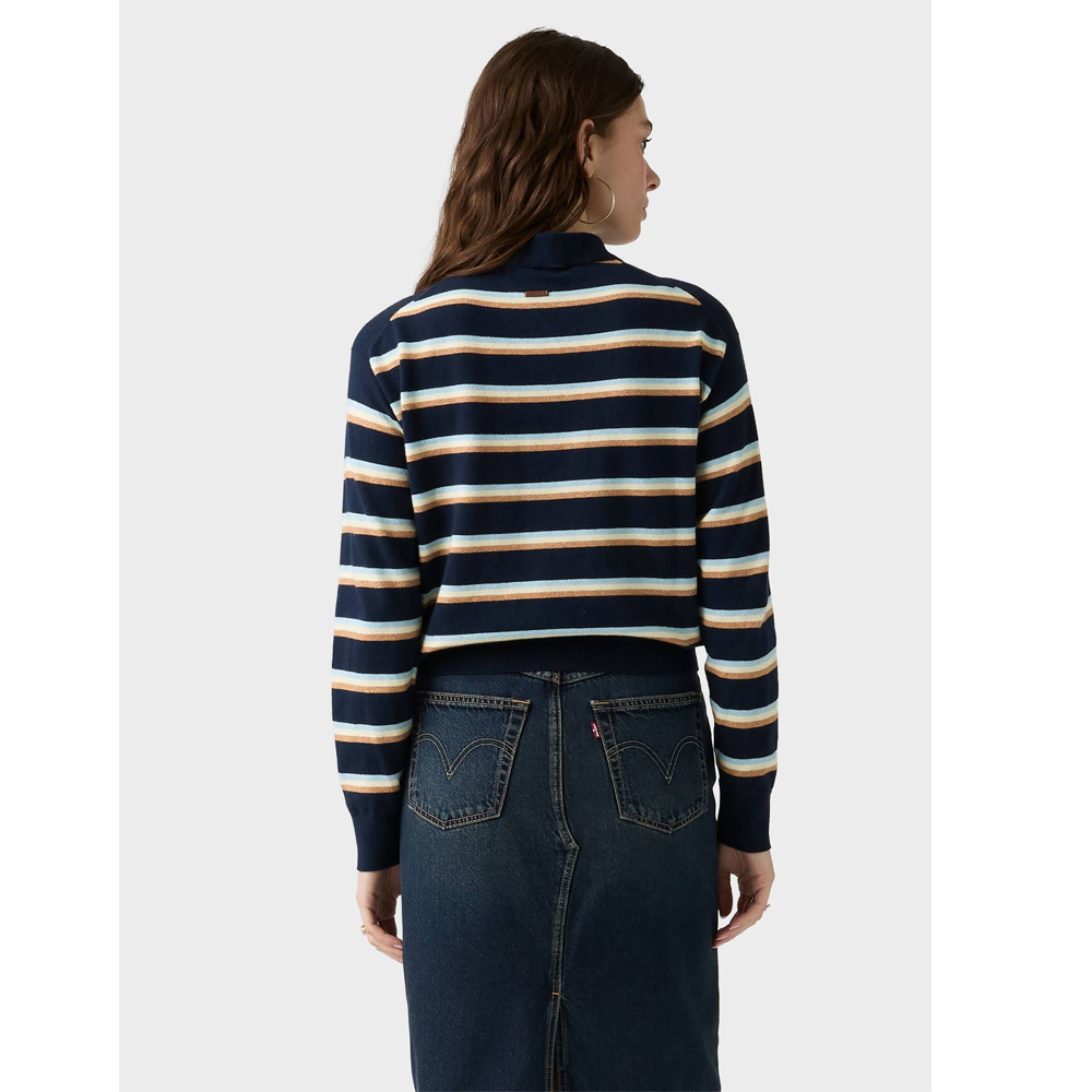 LEVI'S Supersoft Long Sleeve Polo Γυναικείο Πουλόβερ Πόλο - 2