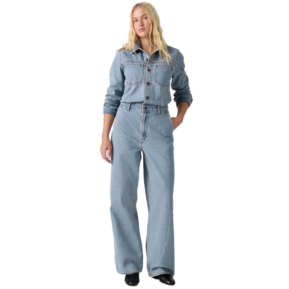 LEVI'S Heritage Jumpsuit Γυναικεία Τζιν Ολόσωμη Φόρμα - Γαλάζιο