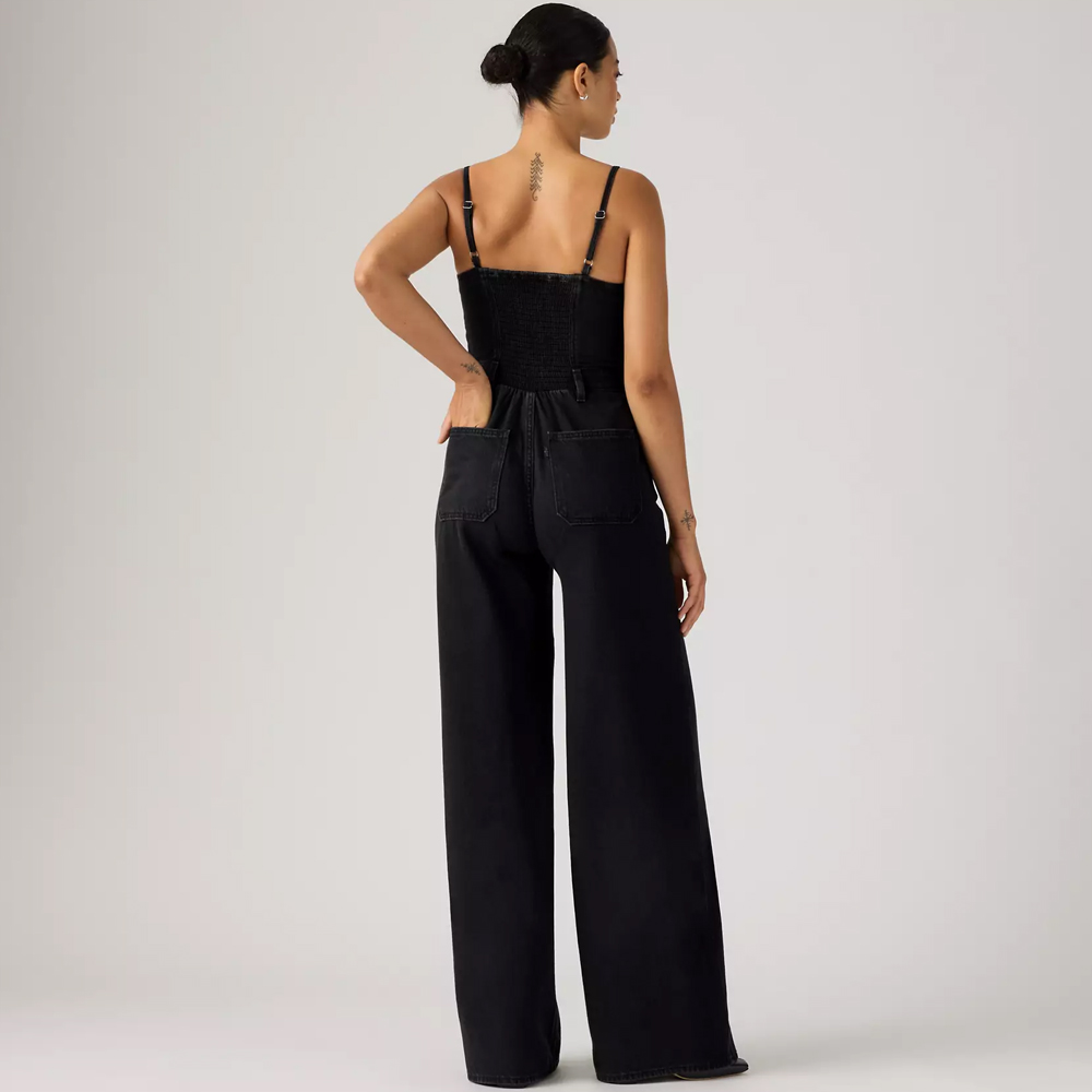 LEVI'S Seamed Jumpsuit Oversaturated Γυναικεία Τζιν Ολόσωμη Φόρμα - 2