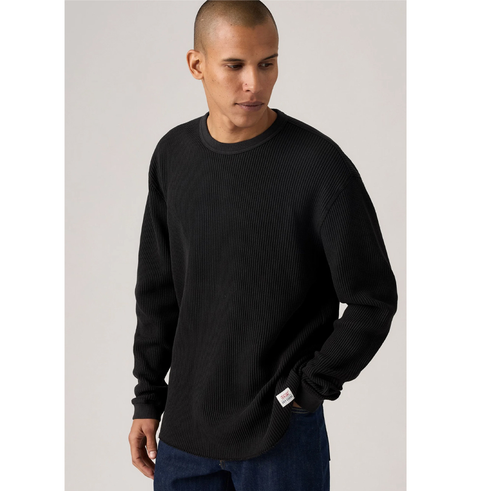 LEVI'S Long Sleeve Relaxed Thermal Tee Ανδρική Μακρυμάνικη Μπλούζα - 3