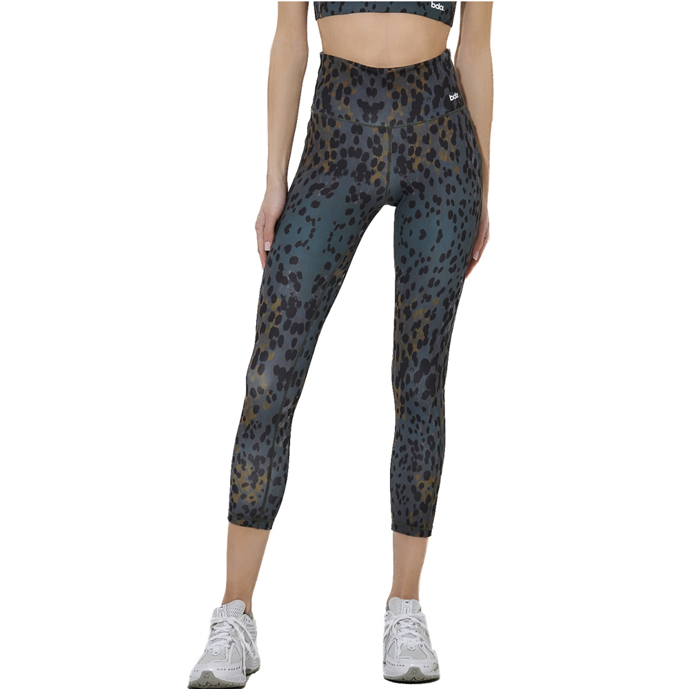 BODY ACTION Women's Allover Printed 7/8 Leggings  Γυναικείο Κολάν - Multi