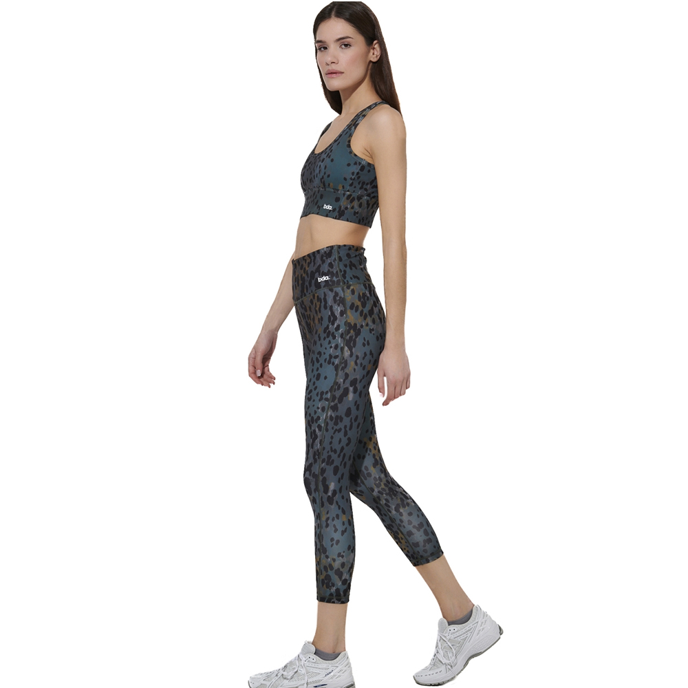 BODY ACTION Women's Allover Printed 7/8 Leggings  Γυναικείο Κολάν - 4