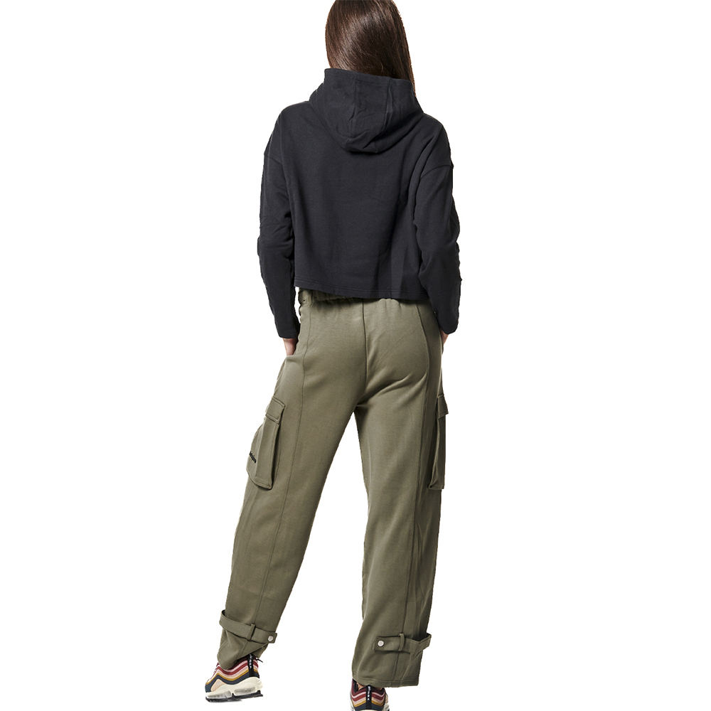 BODY ACTION Women's Modal Cargo Trousers Γυναικείο Παντελόνι - 2