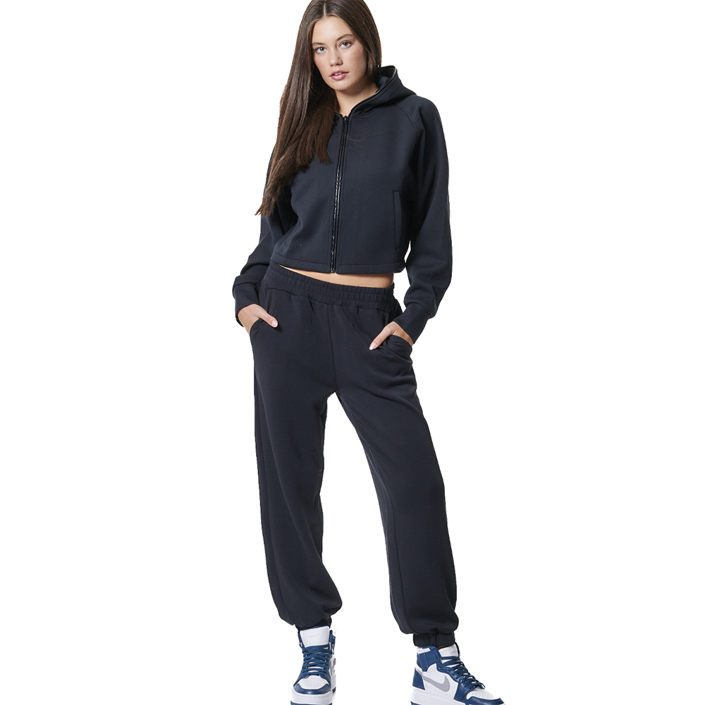 BODY ACTION Women's Modal Wide Joggers Γυναικείο Παντελόνι Φόρμας - 5