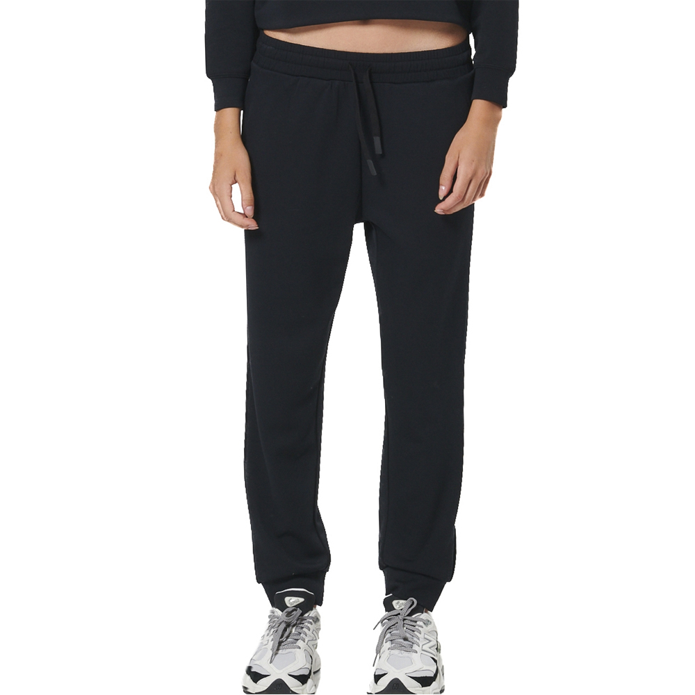 BODY ACTION Women's Modal Joggers Γυναικείο Παντελόνι Φόρμας - Μαύρο