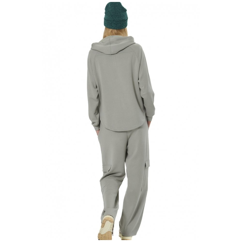 BODY ACTION Women's Wide-Leg Cargo Trousers Γυναικείο Παντελόνι Φόρμας - 2
