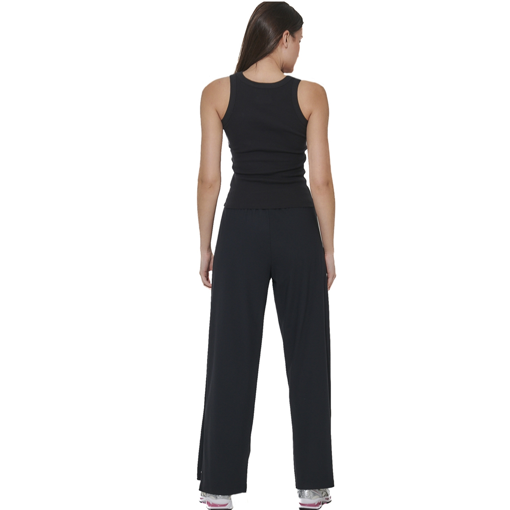 BODY ACTION Women's Wide - Leg Yoga Trousers Γυναικείο Παντελόνι - 2