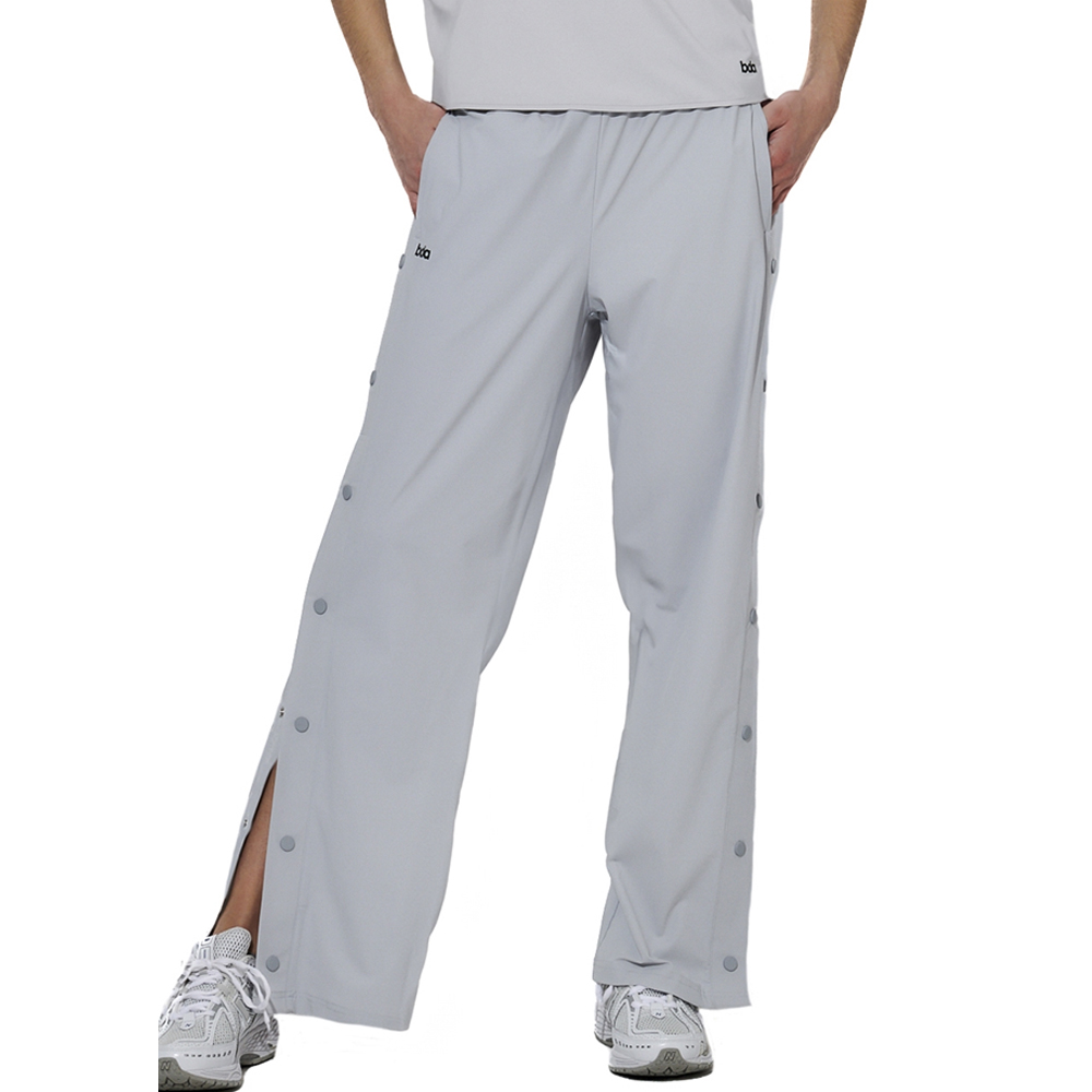 BODY ACTION Women's Wide - Leg Yoga Trousers Γυναικείο Παντελόνι - Γκρι