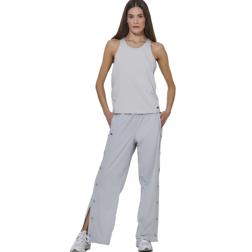BODY ACTION Women's Wide - Leg Yoga Trousers Γυναικείο Παντελόνι - 3