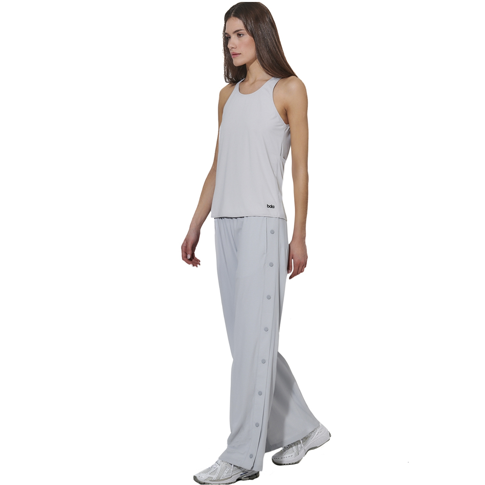 BODY ACTION Women's Wide - Leg Yoga Trousers Γυναικείο Παντελόνι - 4