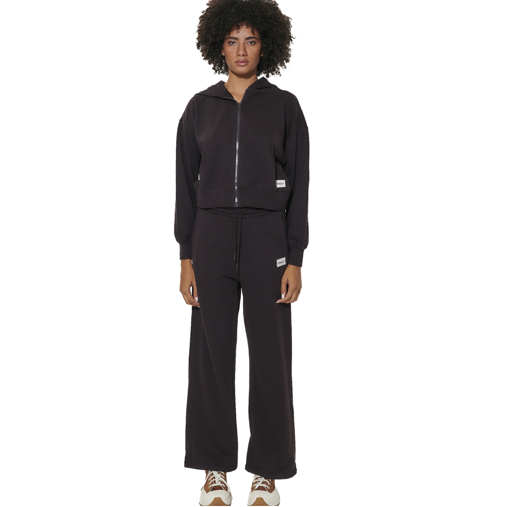 BODY ACTION Women's French Terry Sweatpants Γυναικείο Παντελόνι Φόρμας - 3