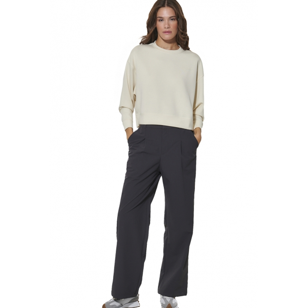 BODY ACTION Women's Poly Stretch City Travel Pants Γυναικείο Παντελόνι - 3