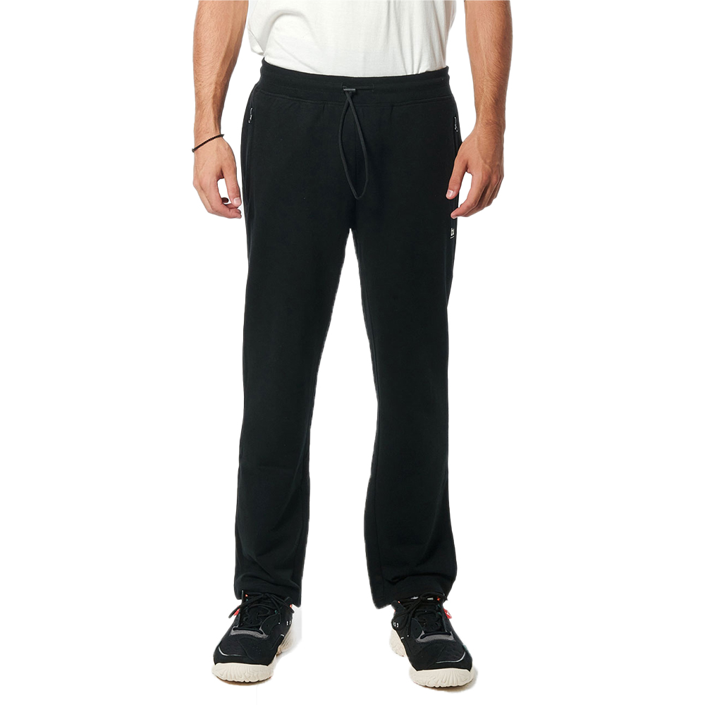 BODY ACTION Men's Classic Sweatpants Ανδρικό Παντελόνι Φόρμας - Μαύρο