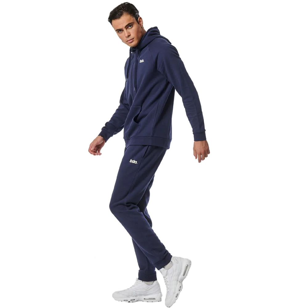 BODY ACTION Men's Fleece Sportstyle Joggers Αντρικό Παντελόνι Φόρμας - 3