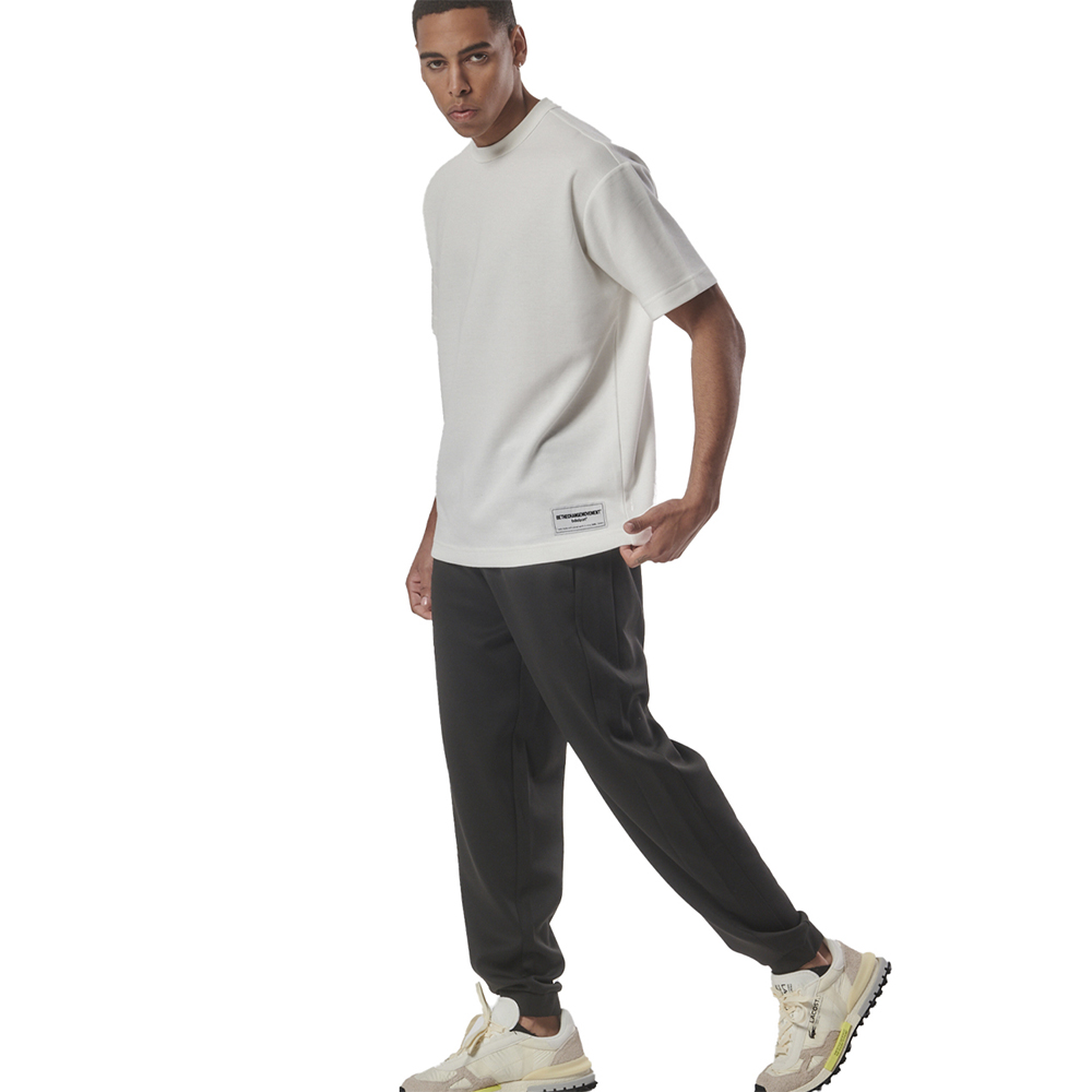 BODY ACTION Men's Tech Fleece Oversized Pants Ανδρικό Παντελόνι Φόρμας - 2