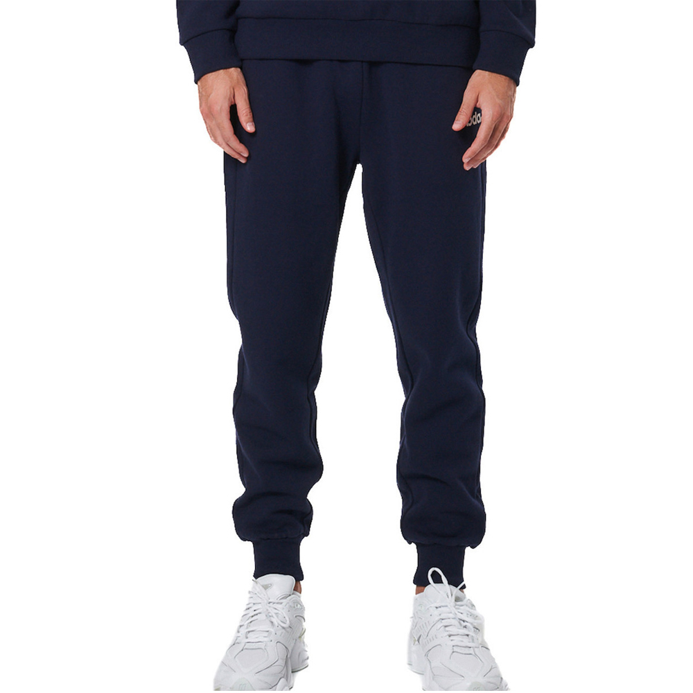 BODY ACTION Men's Fleece Sportstyle Joggers Ανδρικό Παντελόνι Φόρμας - Μπλε