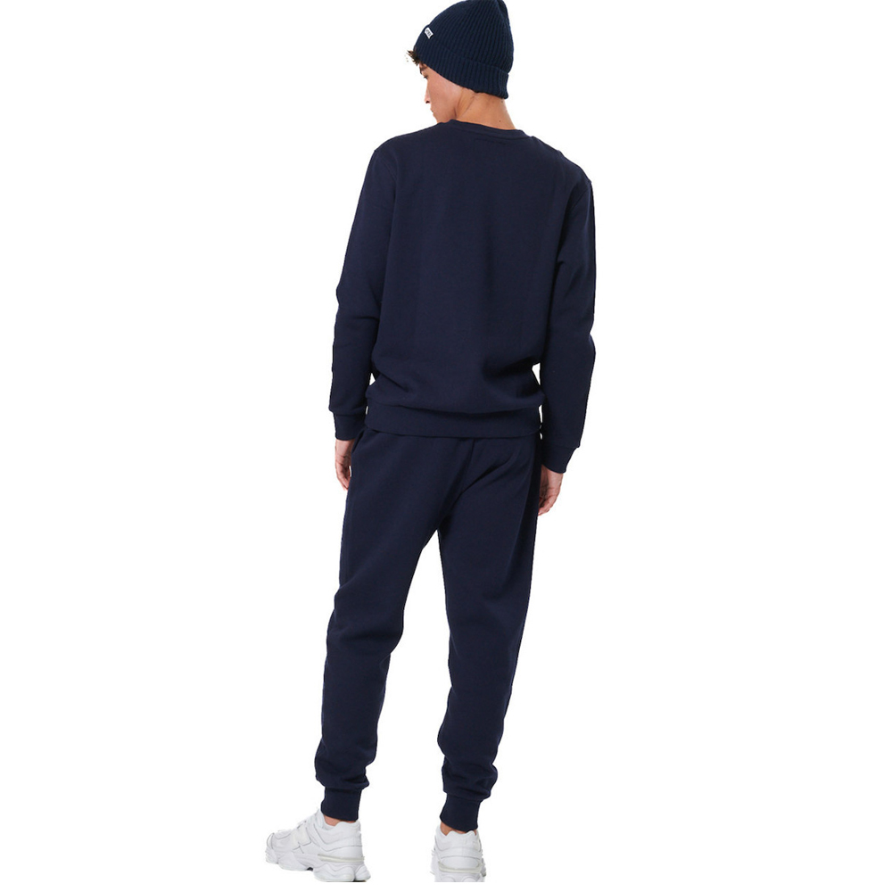 BODY ACTION Men's Fleece Sportstyle Joggers Ανδρικό Παντελόνι Φόρμας - 3
