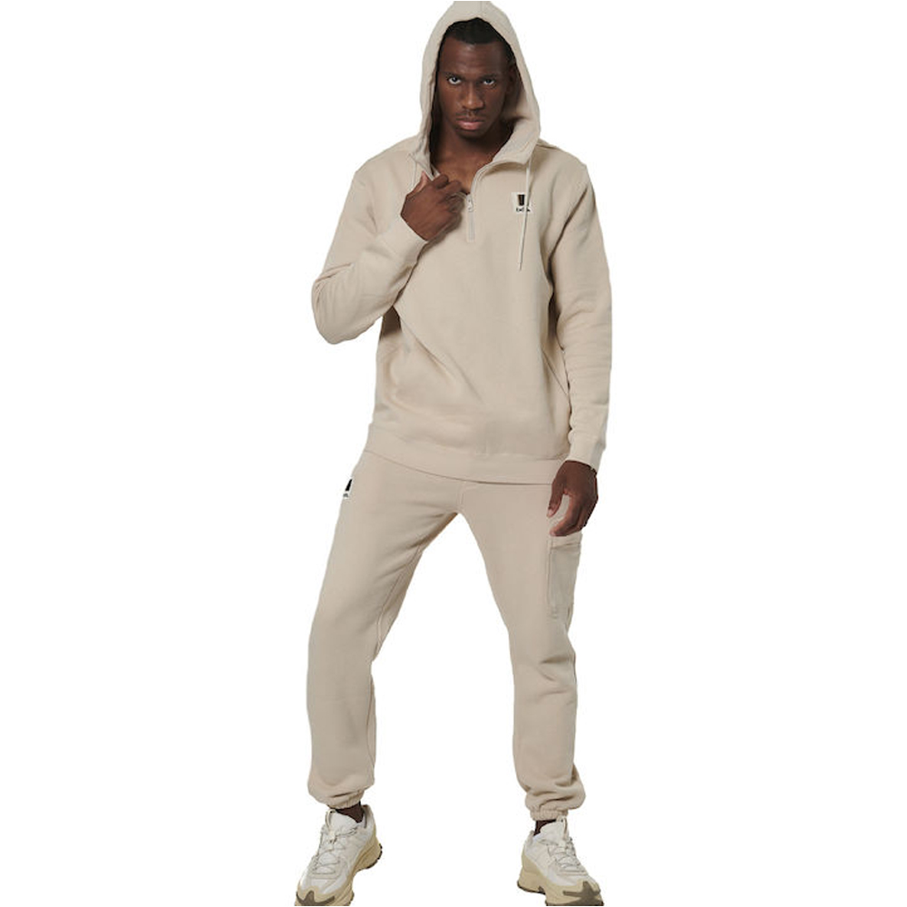 BODY ACTION Men's Cargo Joggers Ανδρικό Παντελόνι Φόρμας - 3