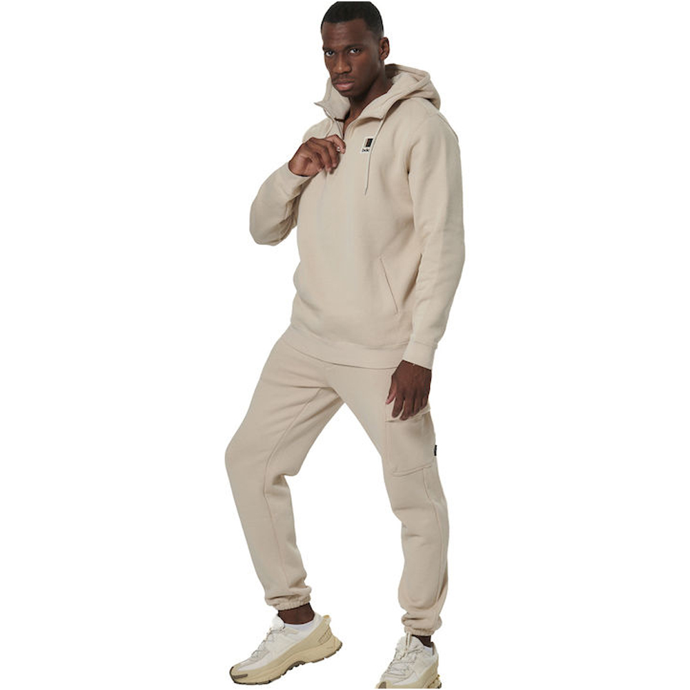 BODY ACTION Men's Cargo Joggers Ανδρικό Παντελόνι Φόρμας - 4