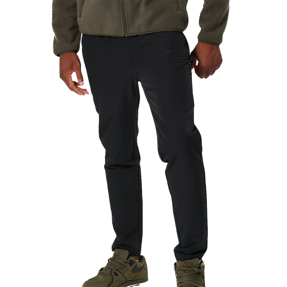 BODY ACTION Men's Stretch Hiking Pants Ανδρικό Παντελόνι Φόρμας - Μαύρο