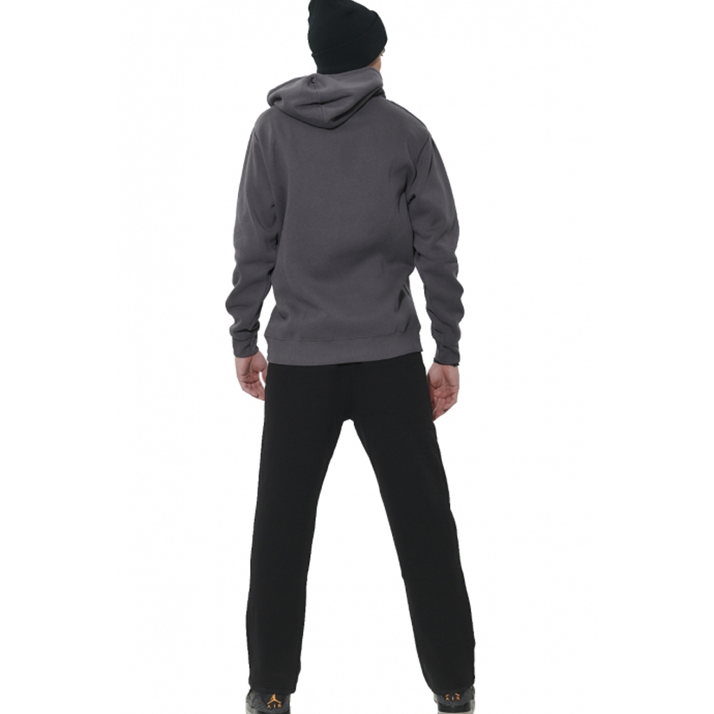 BODY ACTION Men's Fleece Open - Leg Sweatpants Ανδρικό Παντελόνι Φόρμας - 2