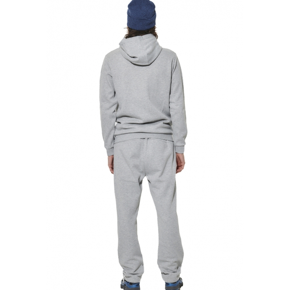 BODY ACTION Men's Fleece Open - Leg Sweatpants Ανδρικό Παντελόνι Φόρμας - 2